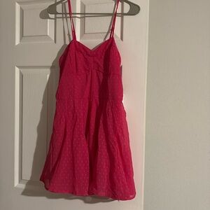 Japna pink spaghetti strap summer dress, women’s size medium
